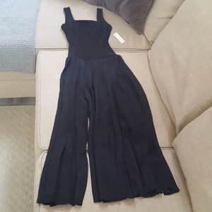 Full Length Dress with Split pleated skirt